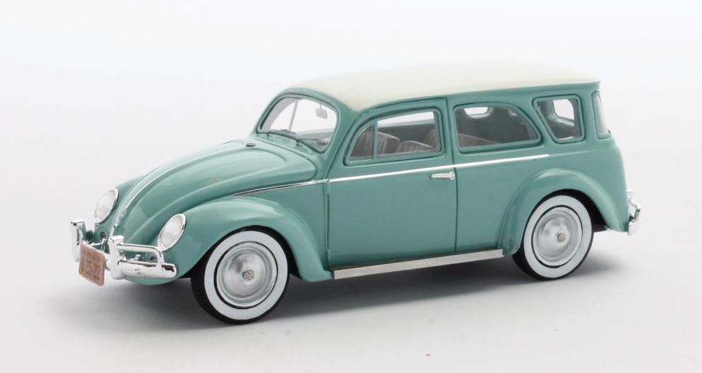 Volkswagen Fusca SW Prototype 1962 Turqoise - 1:43